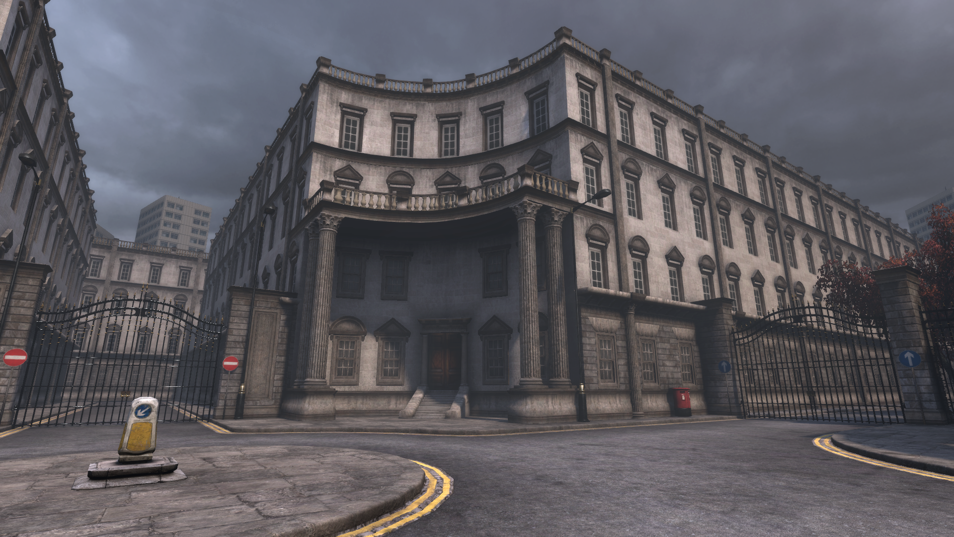 The house the London flat is located in